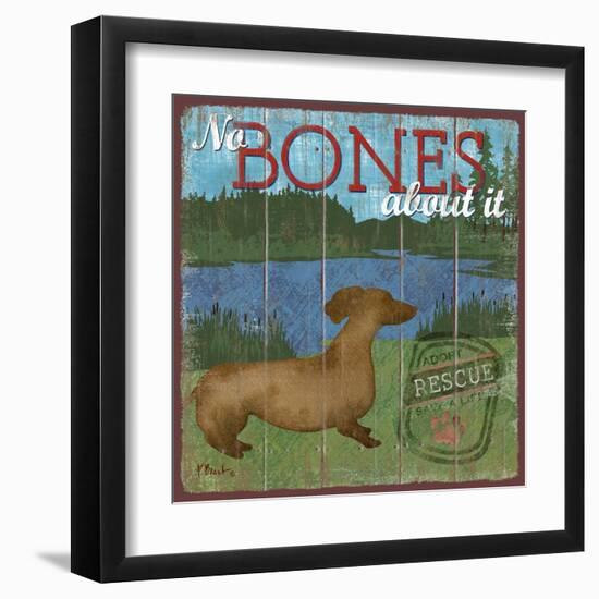 Dog Days III-Paul Brent-Framed Art Print