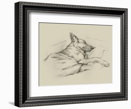 Dog Days IV-Ethan Harper-Framed Premium Giclee Print