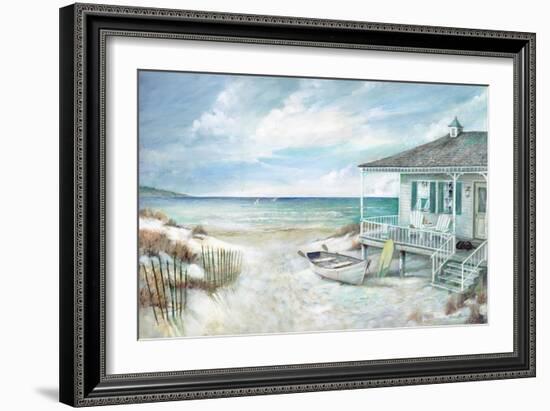 Dog Days of Summer-Ruane Manning-Framed Art Print