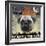 Dog Days - Pug pup-null-Framed Giclee Print