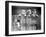 Dog Football Fans-null-Framed Photographic Print