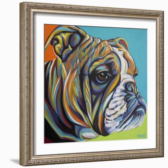 Dog Friend I-Carolee Vitaletti-Framed Art Print