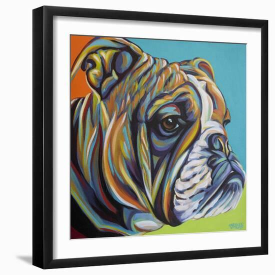 Dog Friend I-Carolee Vitaletti-Framed Art Print