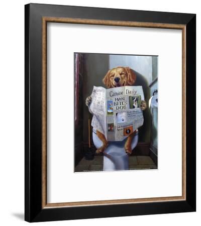 Dog Gone Funny Lucia Heffernan Dog Art Print Poster 8x10