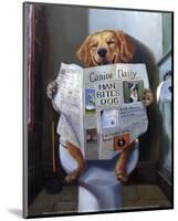 Dog Gone Funny-Lucia Heffernan-Mounted Art Print