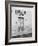 Dog Guarding a Tourist Office-Jerry Cooke-Framed Photographic Print