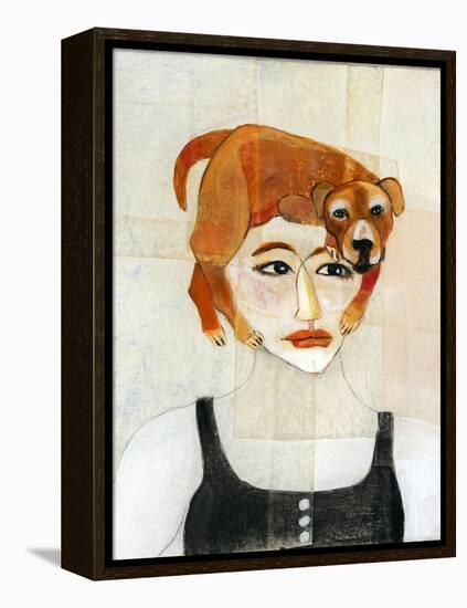 Dog Hair-Stacy Milrany-Framed Stretched Canvas