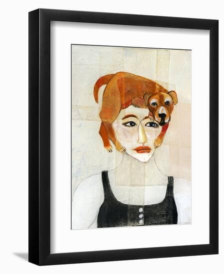 Dog Hair-Stacy Milrany-Framed Art Print