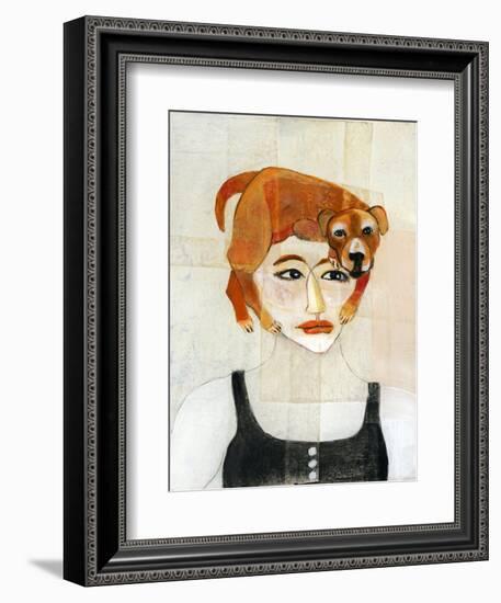 Dog Hair-Stacy Milrany-Framed Art Print