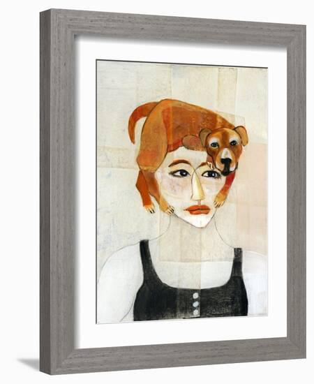 Dog Hair-Stacy Milrany-Framed Art Print