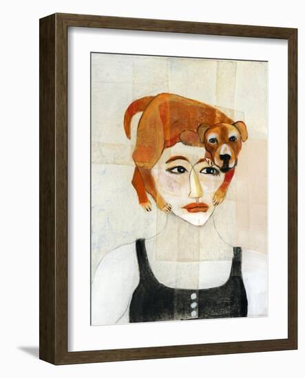 Dog Hair-Stacy Milrany-Framed Art Print
