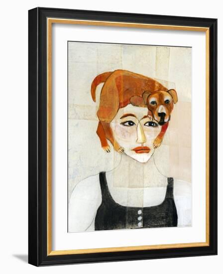 Dog Hair-Stacy Milrany-Framed Art Print