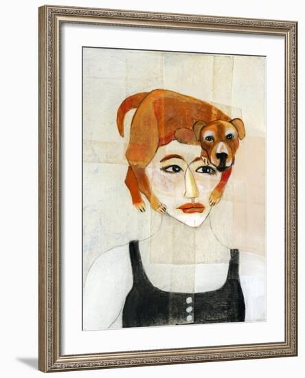 Dog Hair-Stacy Milrany-Framed Art Print