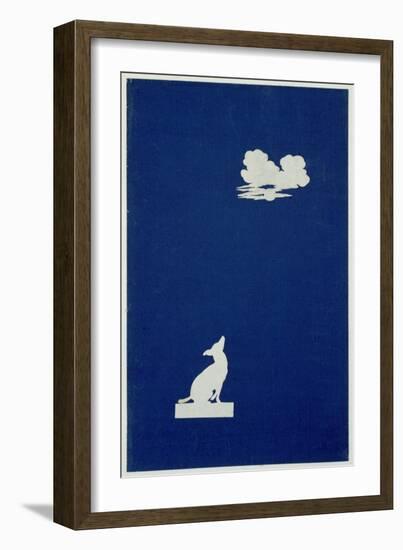 Dog Howling at the Moon-Philipp Otto Runge-Framed Giclee Print