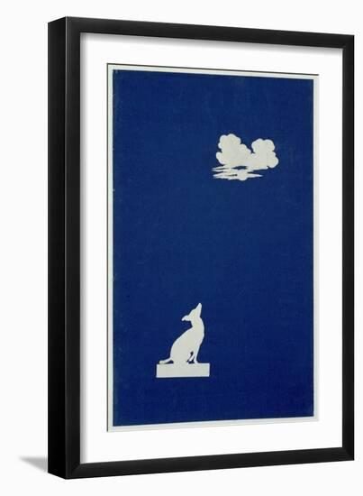 Dog Howling at the Moon-Philipp Otto Runge-Framed Giclee Print
