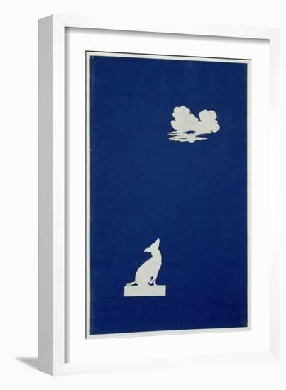 Dog Howling at the Moon-Philipp Otto Runge-Framed Giclee Print