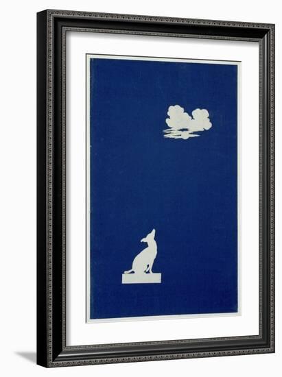 Dog Howling at the Moon-Philipp Otto Runge-Framed Giclee Print