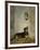 Dog in Mourning, c.1870-Henry Bacon-Framed Art Print