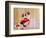 Dog in Santa Suit-Don Mason-Framed Photographic Print