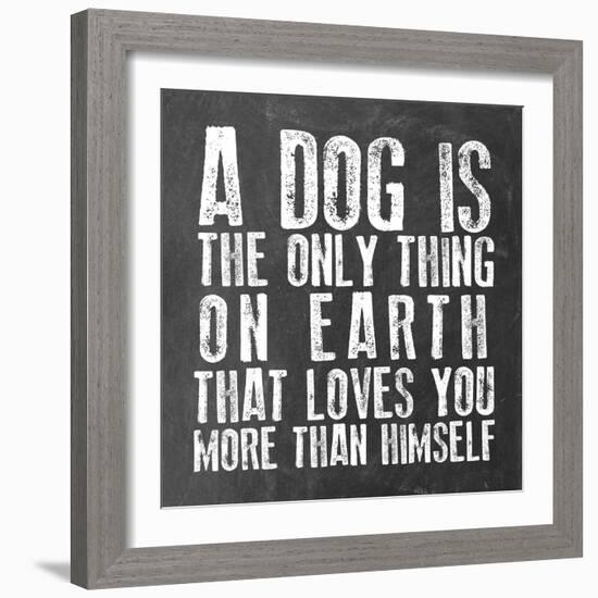 Dog Love-Erin Clark-Framed Giclee Print