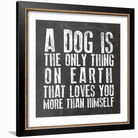 Dog Love-Erin Clark-Framed Giclee Print