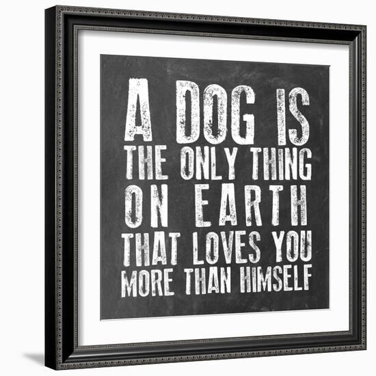 Dog Love-Erin Clark-Framed Giclee Print