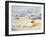 Dog on the Beach, Woolacombe, 1987-Lucy Willis-Framed Giclee Print