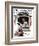 "Dog Outside" or "Patient Friend" Saturday Evening Post Cover, June 10,1922-Norman Rockwell-Framed Giclee Print