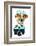 Dog Photo Camera-Javier Brosch-Framed Photographic Print