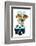 Dog Photo Camera-Javier Brosch-Framed Photographic Print