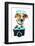 Dog Photo Camera-Javier Brosch-Framed Photographic Print