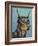 Dog Portrait, Dobie-Jill Sands-Framed Art Print