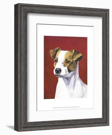 Dog Portrait, Jack-Jill Sands-Framed Art Print