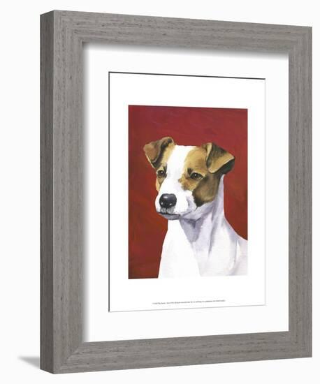 Dog Portrait, Jack-Jill Sands-Framed Art Print