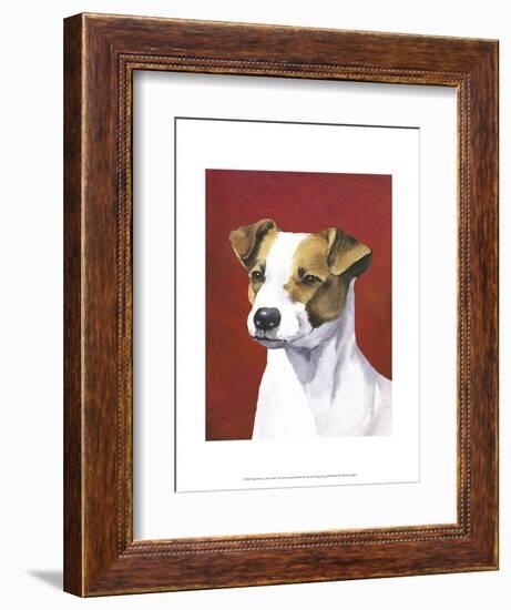 Dog Portrait, Jack-Jill Sands-Framed Art Print