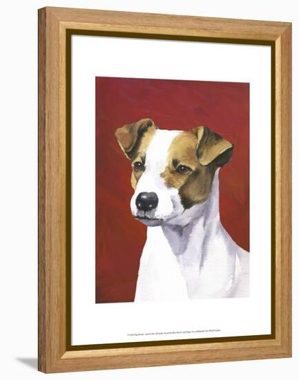 Dog Portrait, Jack-Jill Sands-Framed Stretched Canvas