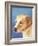 Dog Portrait, Yellow Lab-Jill Sands-Framed Art Print