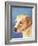 Dog Portrait, Yellow Lab-Jill Sands-Framed Art Print