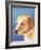 Dog Portrait, Yellow Lab-Jill Sands-Framed Art Print