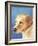 Dog Portrait, Yellow Lab-Jill Sands-Framed Art Print