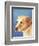 Dog Portrait, Yellow Lab-Jill Sands-Framed Art Print