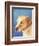 Dog Portrait, Yellow Lab-Jill Sands-Framed Art Print