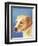 Dog Portrait, Yellow Lab-Jill Sands-Framed Art Print