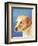 Dog Portrait, Yellow Lab-Jill Sands-Framed Art Print