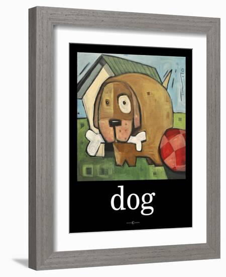 Dog Poster 2-Tim Nyberg-Framed Giclee Print