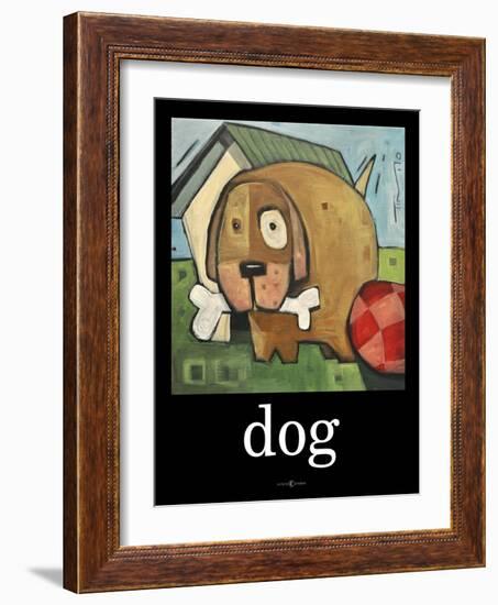 Dog Poster 2-Tim Nyberg-Framed Giclee Print