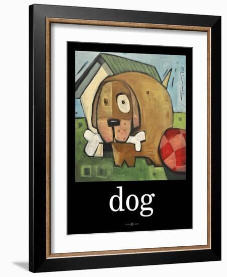 Dog Poster 2-Tim Nyberg-Framed Giclee Print