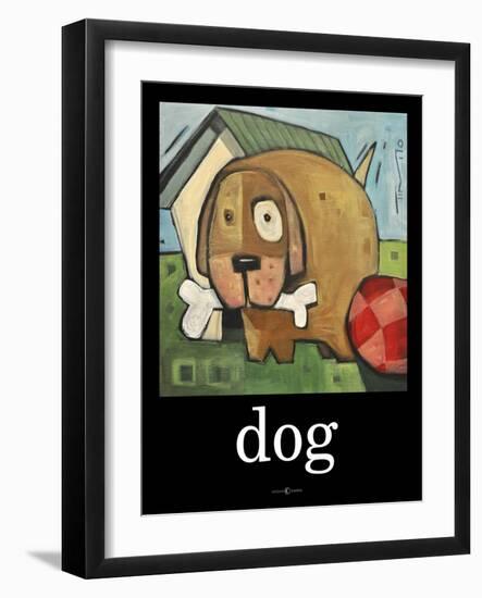 Dog Poster 2-Tim Nyberg-Framed Giclee Print