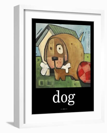 Dog Poster 2-Tim Nyberg-Framed Giclee Print