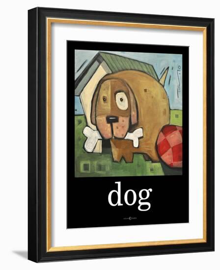 Dog Poster 2-Tim Nyberg-Framed Giclee Print